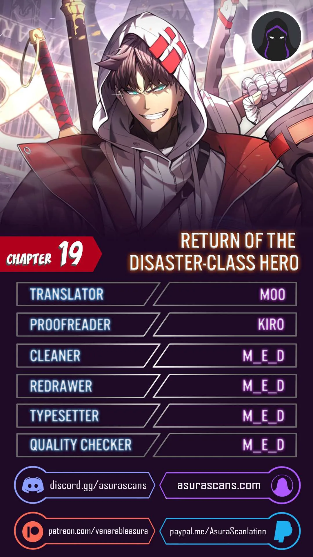 Return of the Disaster-Class Hero Chapter 19 page 1