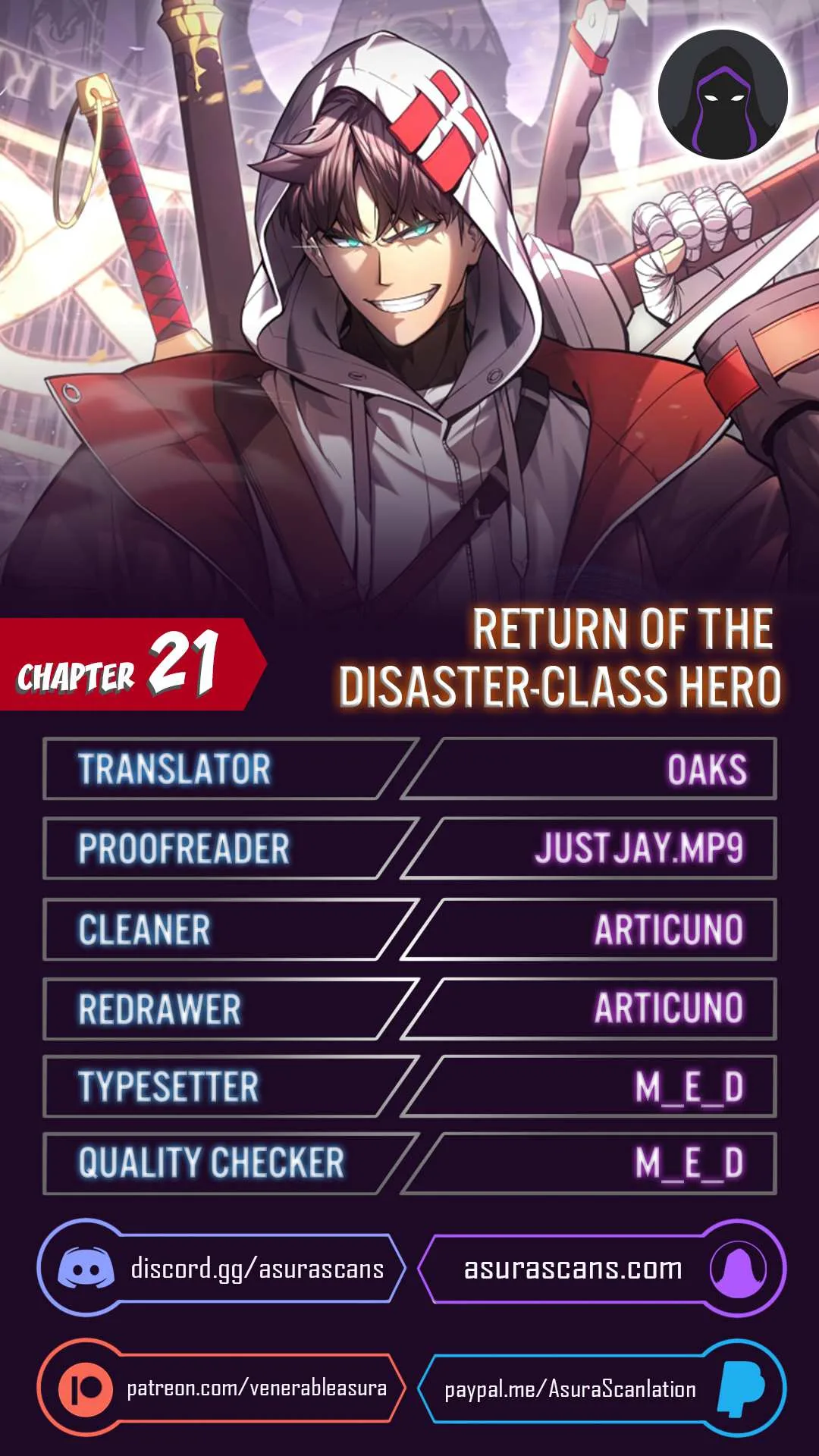 Return of the Disaster-Class Hero Chapter 21 page 1