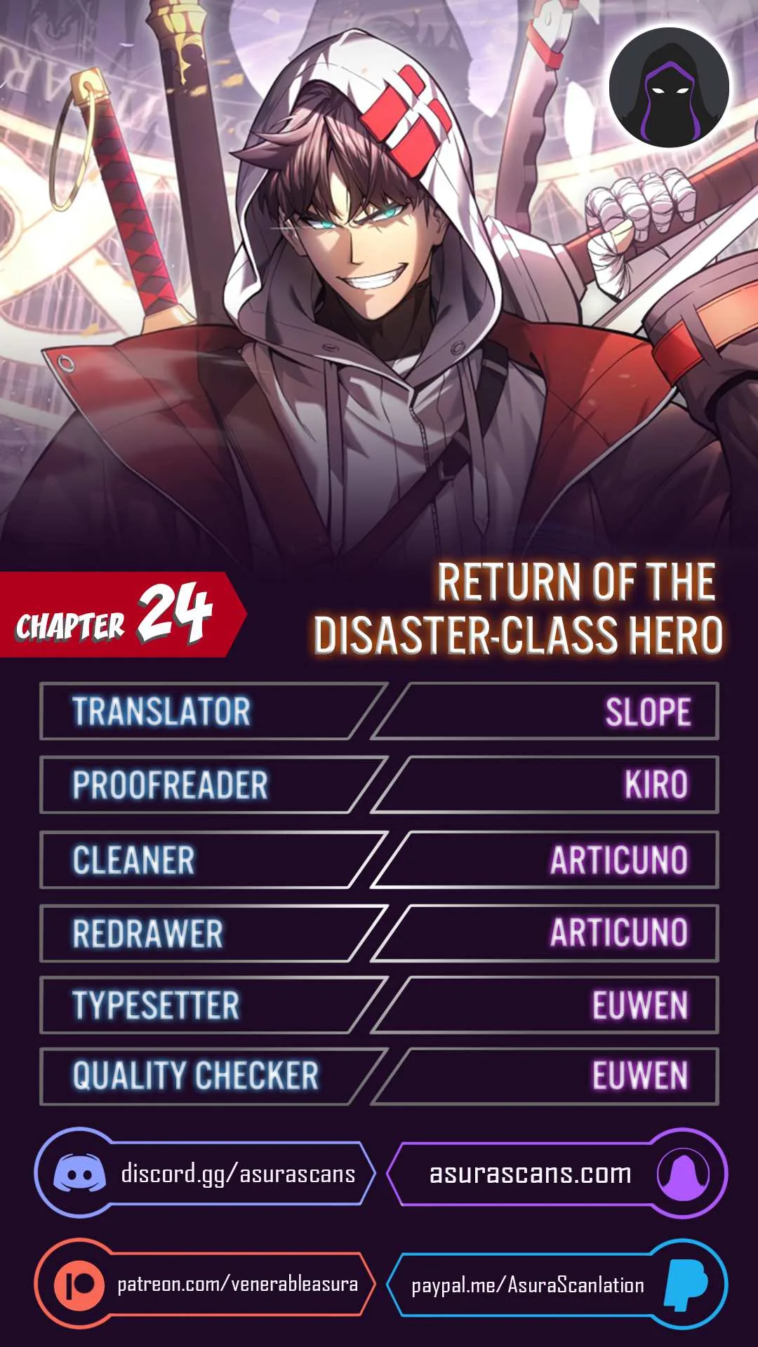 Return of the Disaster-Class Hero Chapter 24 page 1