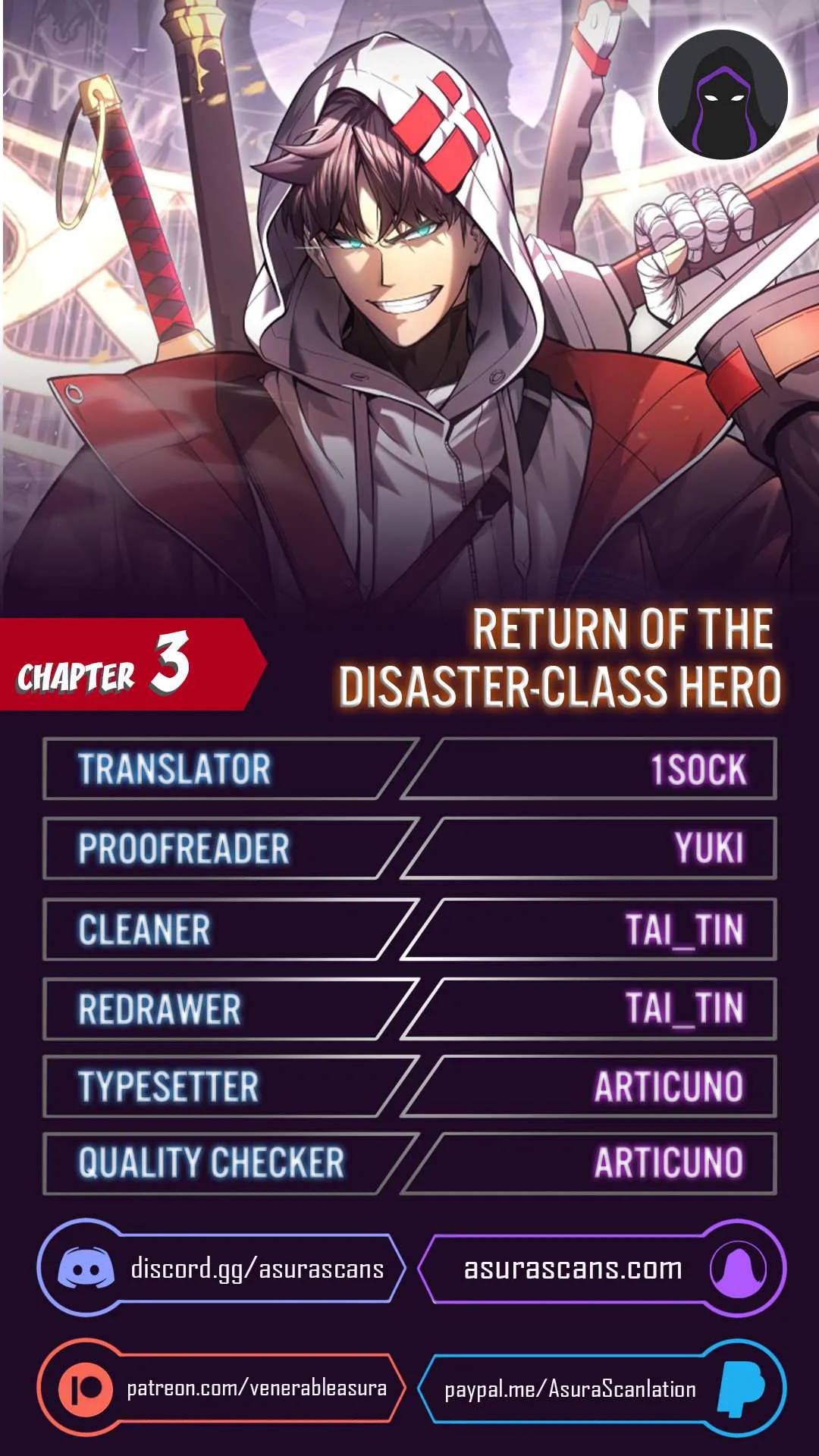 Return of the Disaster-Class Hero Chapter 3 page 1