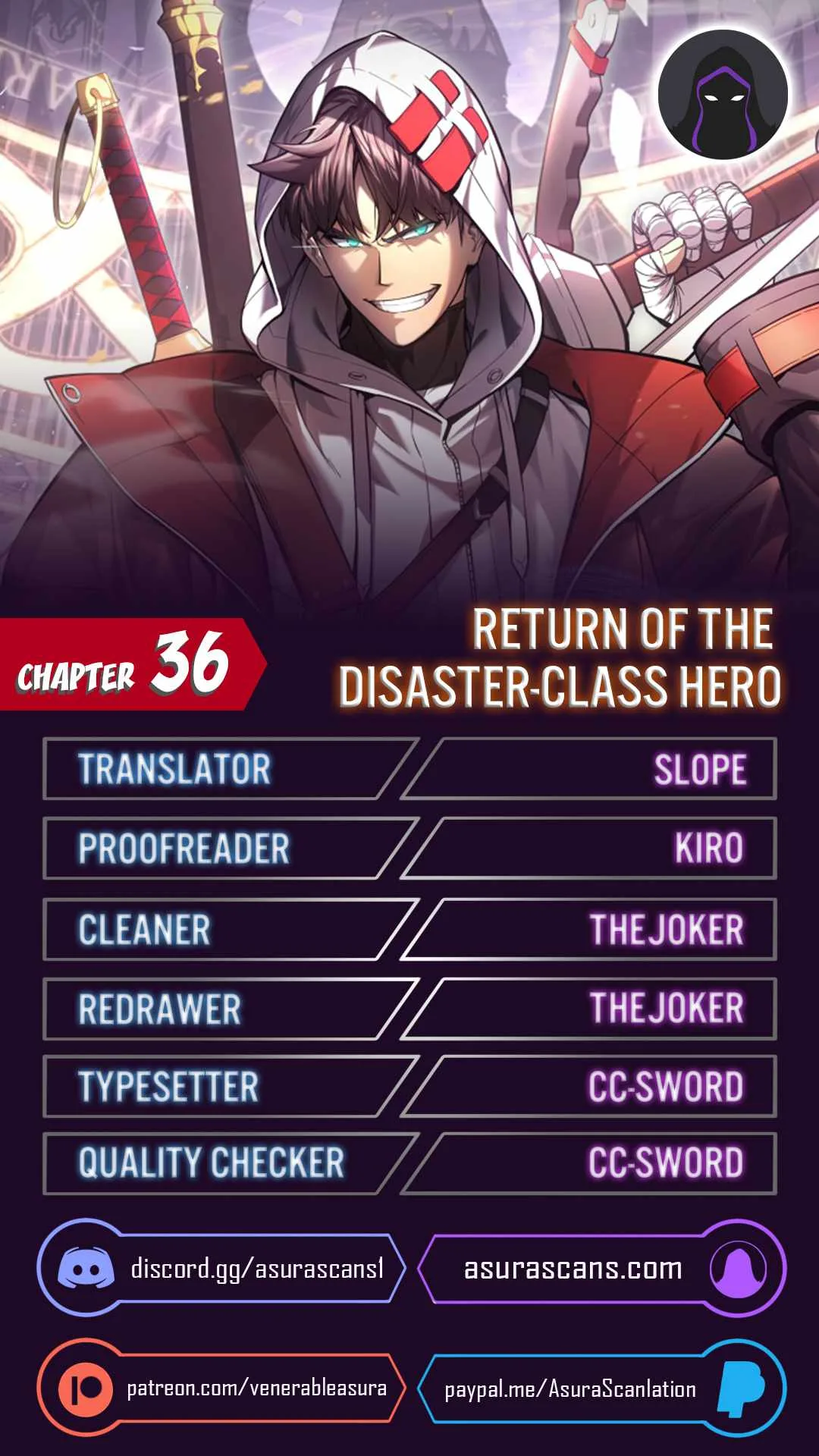 Return of the Disaster-Class Hero Chapter 36 page 1