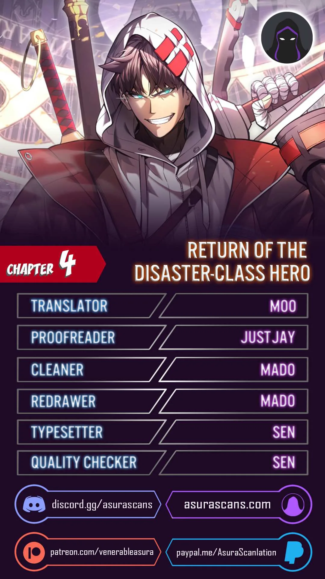 Return of the Disaster-Class Hero Chapter 4 page 1
