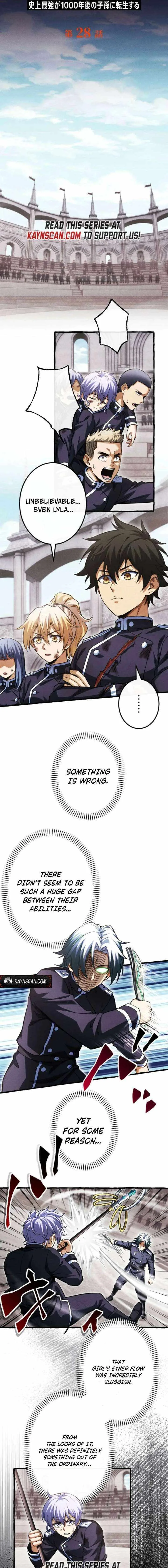 Return of the First Patriarch: The Strongest Reincarnates into His Descendant 1000 Years Later Chapter 28 page 2