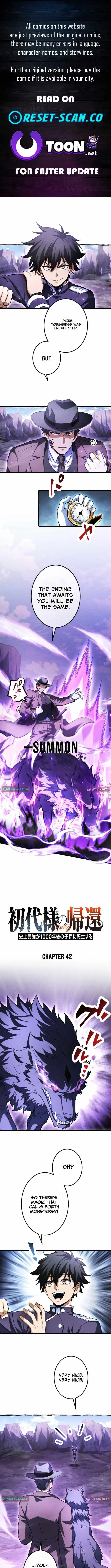 Return of the First Patriarch: The Strongest Reincarnates into His Descendant 1000 Years Later Chapter 42 page 1