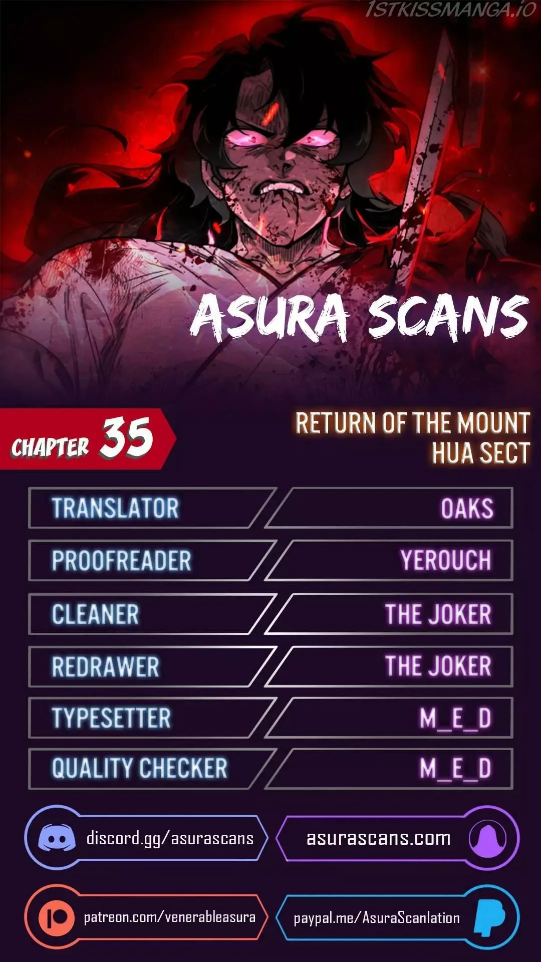 Return of the Flowery Mountain Sect Chapter 35 page 1