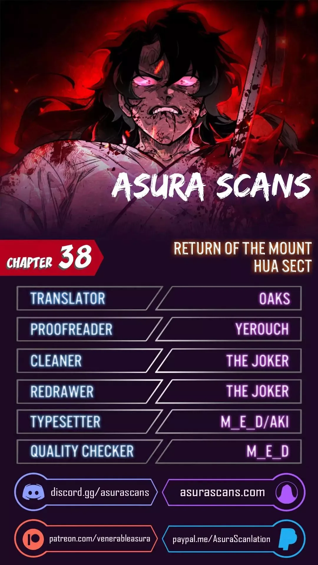 Return of the Flowery Mountain Sect Chapter 38 page 1