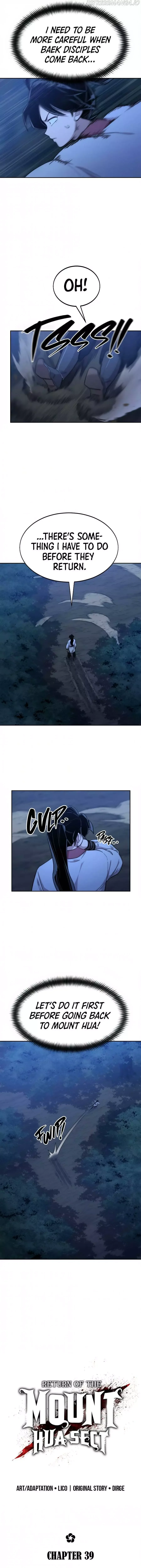 Return of the Flowery Mountain Sect Chapter 39 page 8