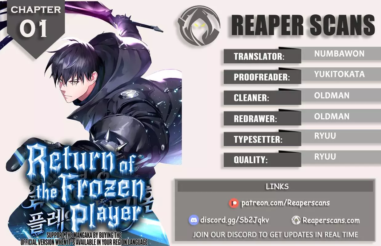Return of the Frozen Player Chapter 1 page 1