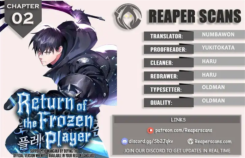 Return of the Frozen Player Chapter 2 page 1