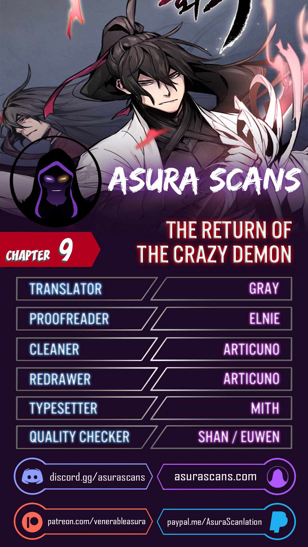 Return of the Mad Demon Chapter 9 page 1