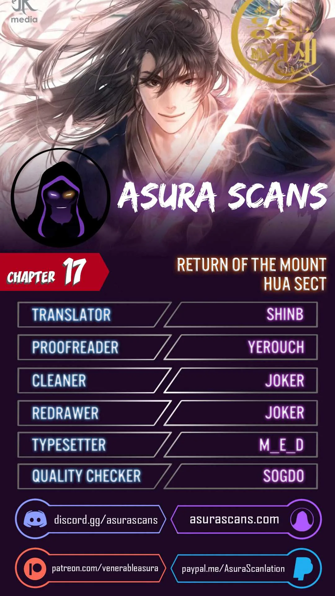 Return of the Mount Hua Sect Chapter 17 page 1