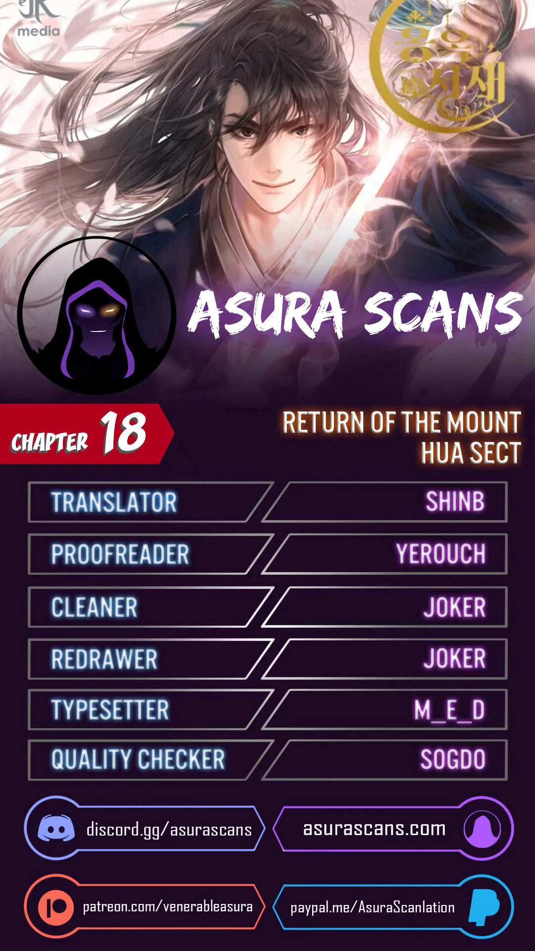 Return of the Mount Hua Sect Chapter 18 page 1