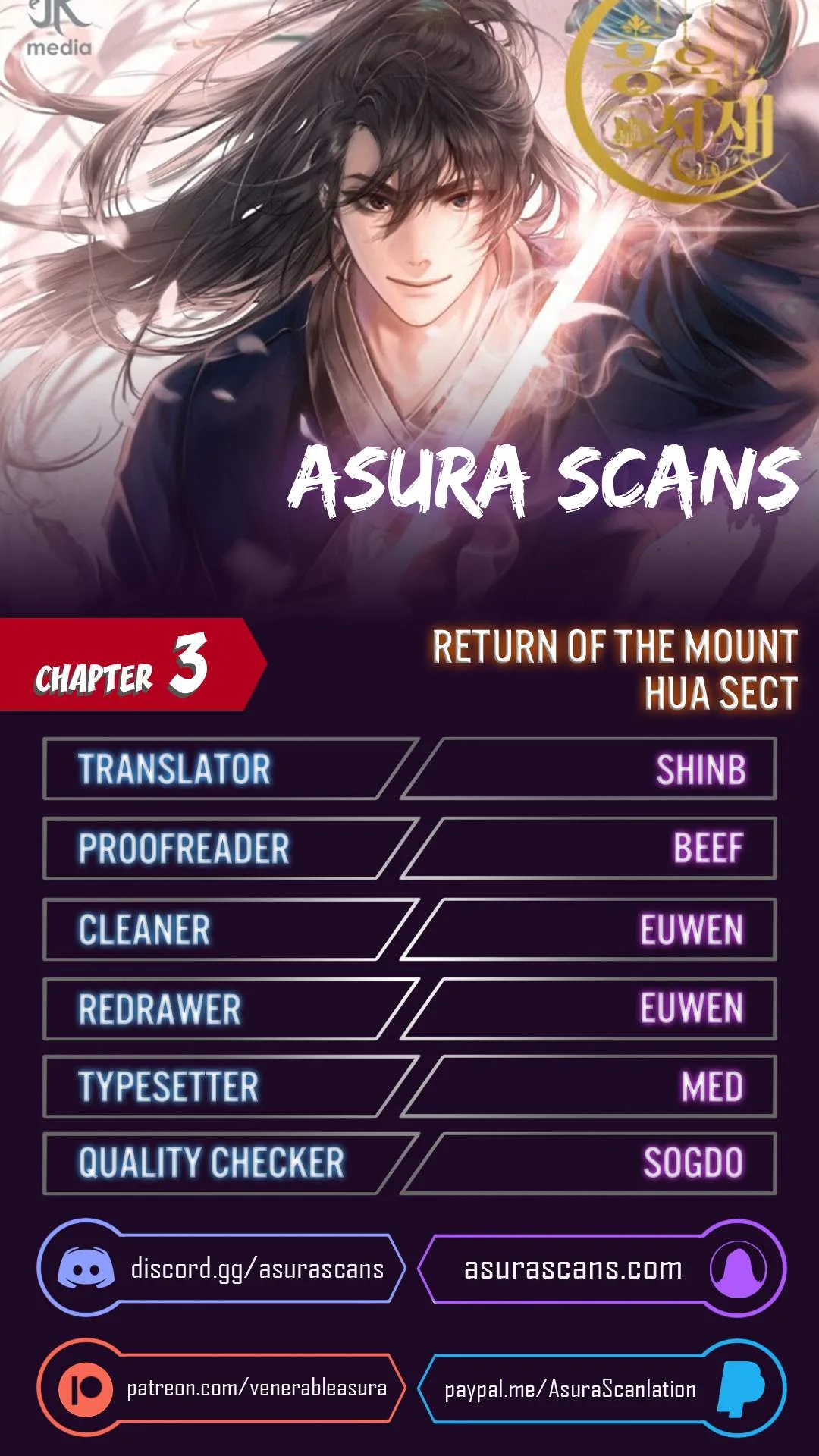 Return of the Mount Hua Sect Chapter 3 page 1