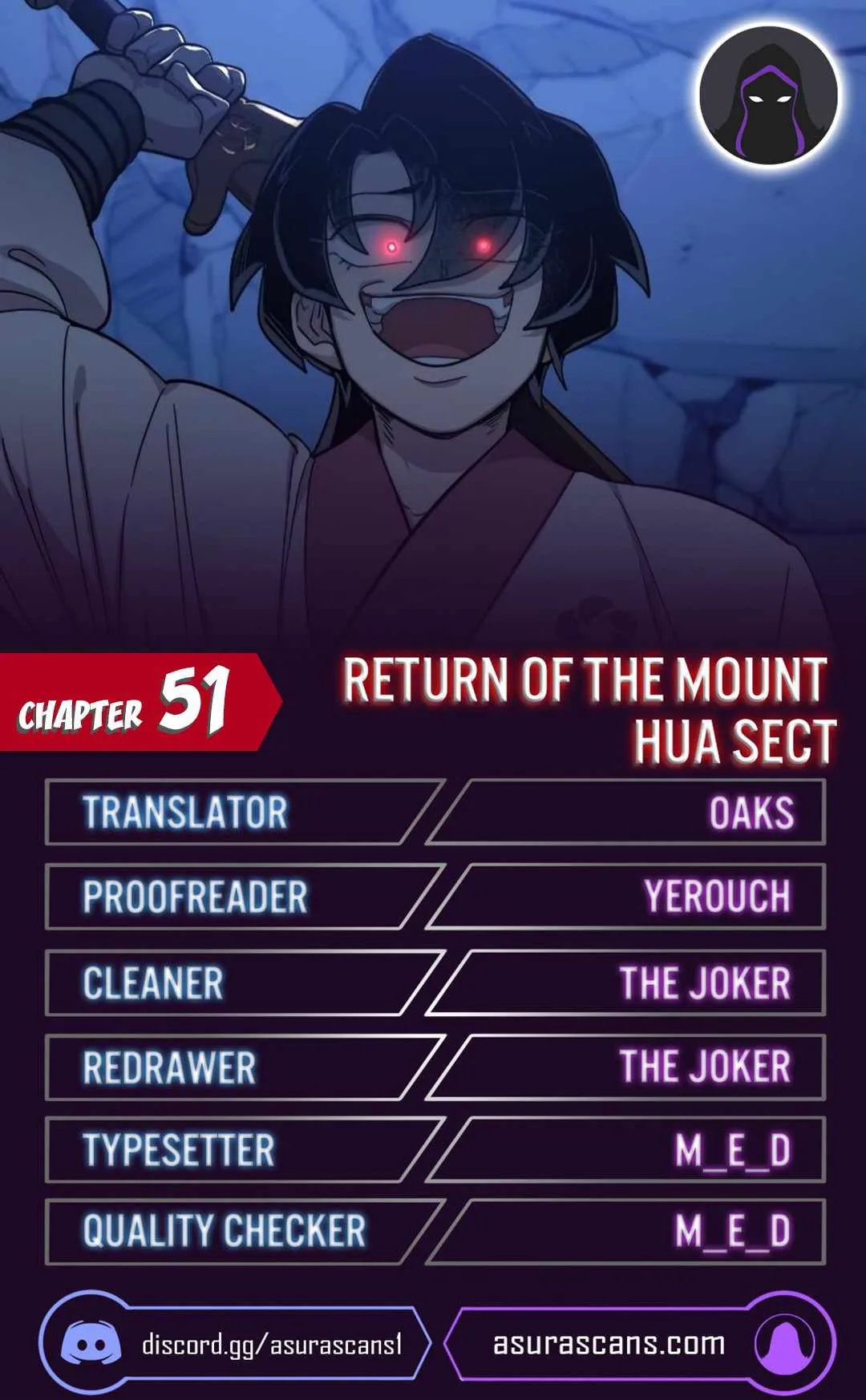 Return of the Mount Hua Sect Chapter 51 page 1
