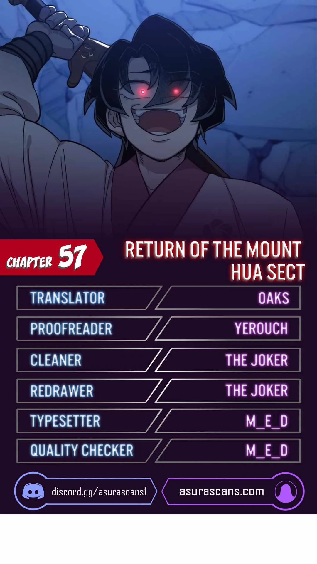 Return of the Mount Hua Sect Chapter 57 page 1