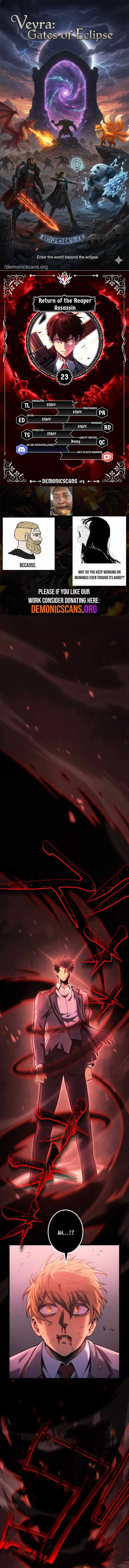 Return of the Reaper: Assassin Chapter 23 page 1