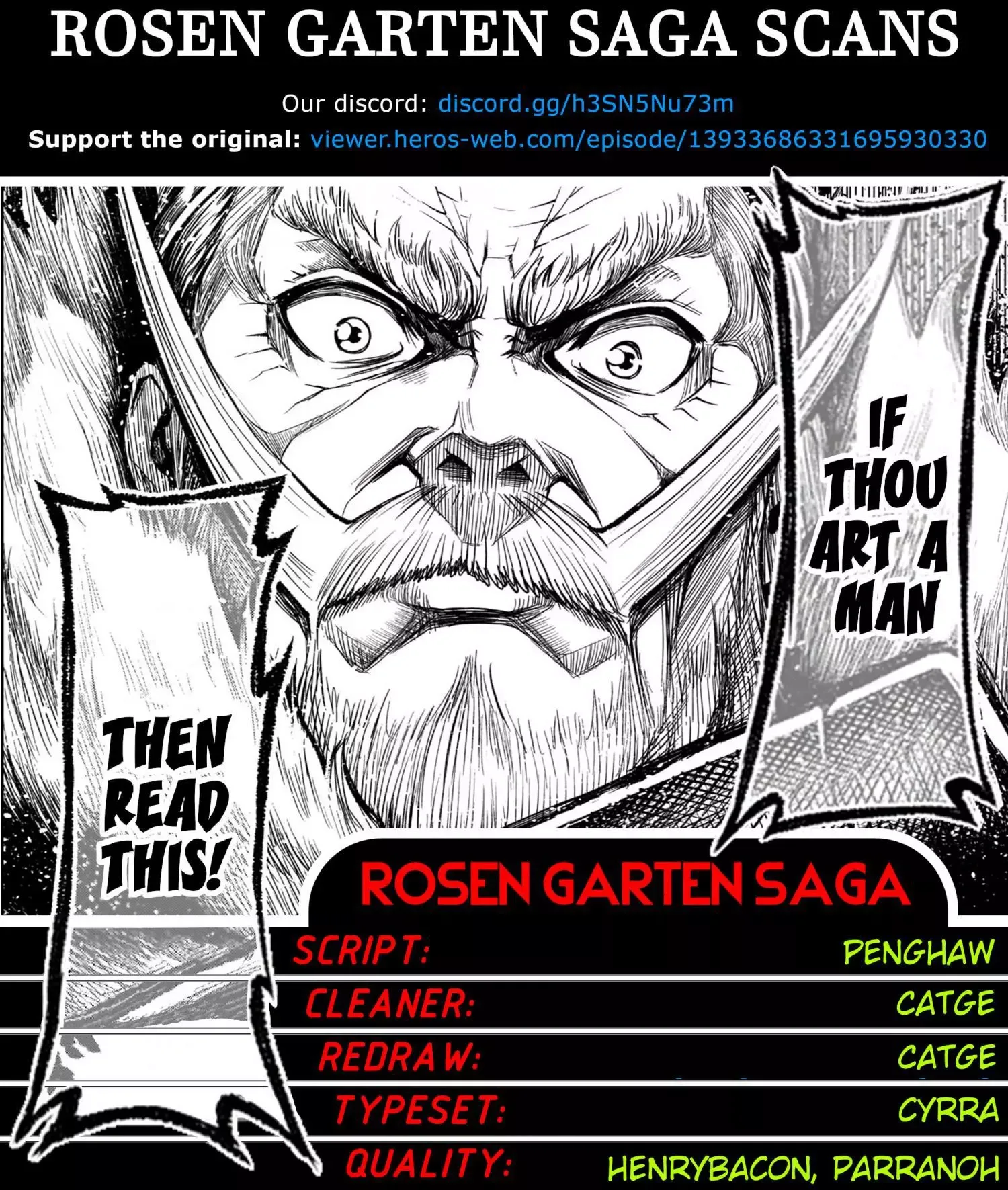 Rosen Garten Saga Chapter 33 page 1