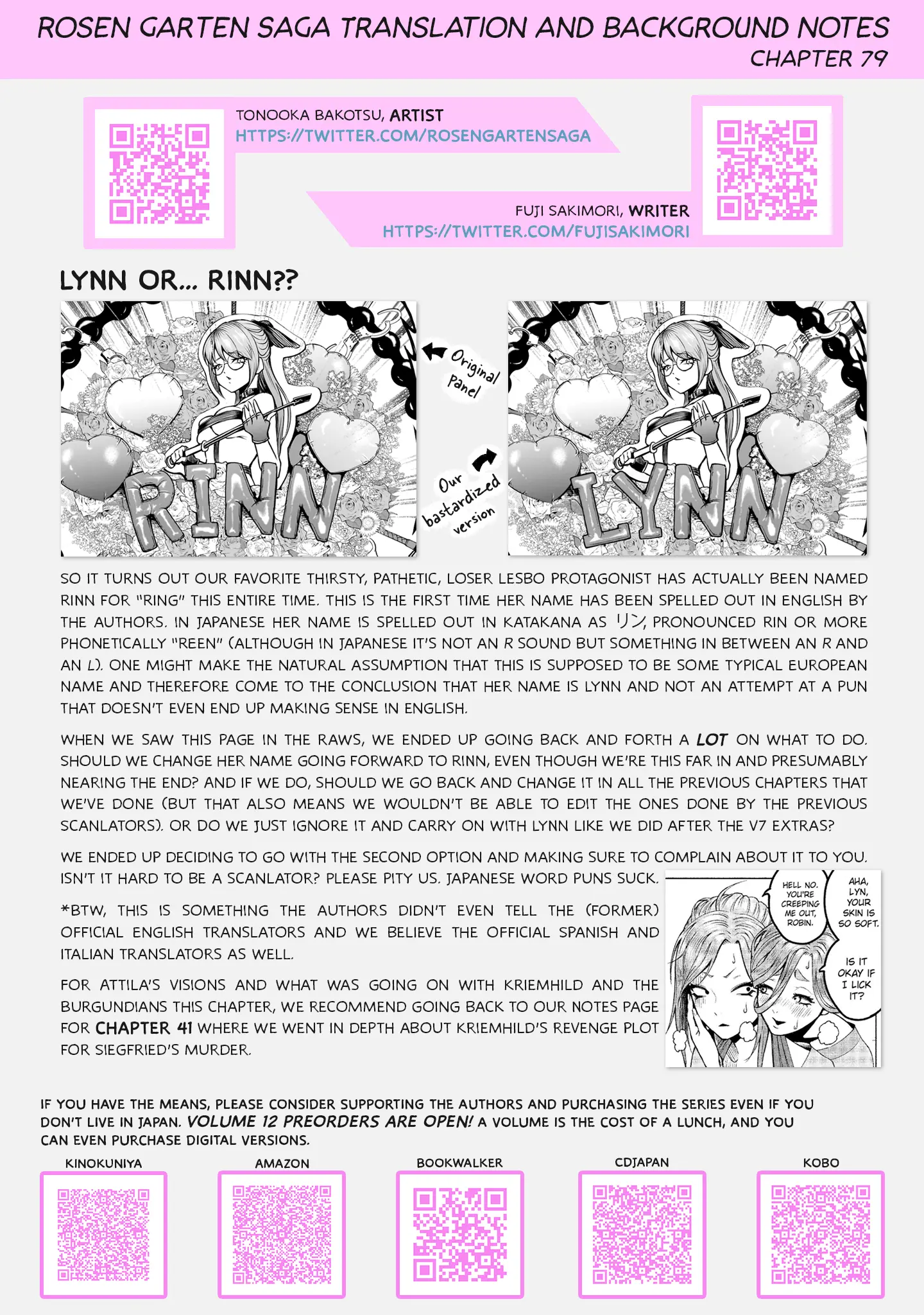 Rosen Garten Saga Chapter 79 page 27