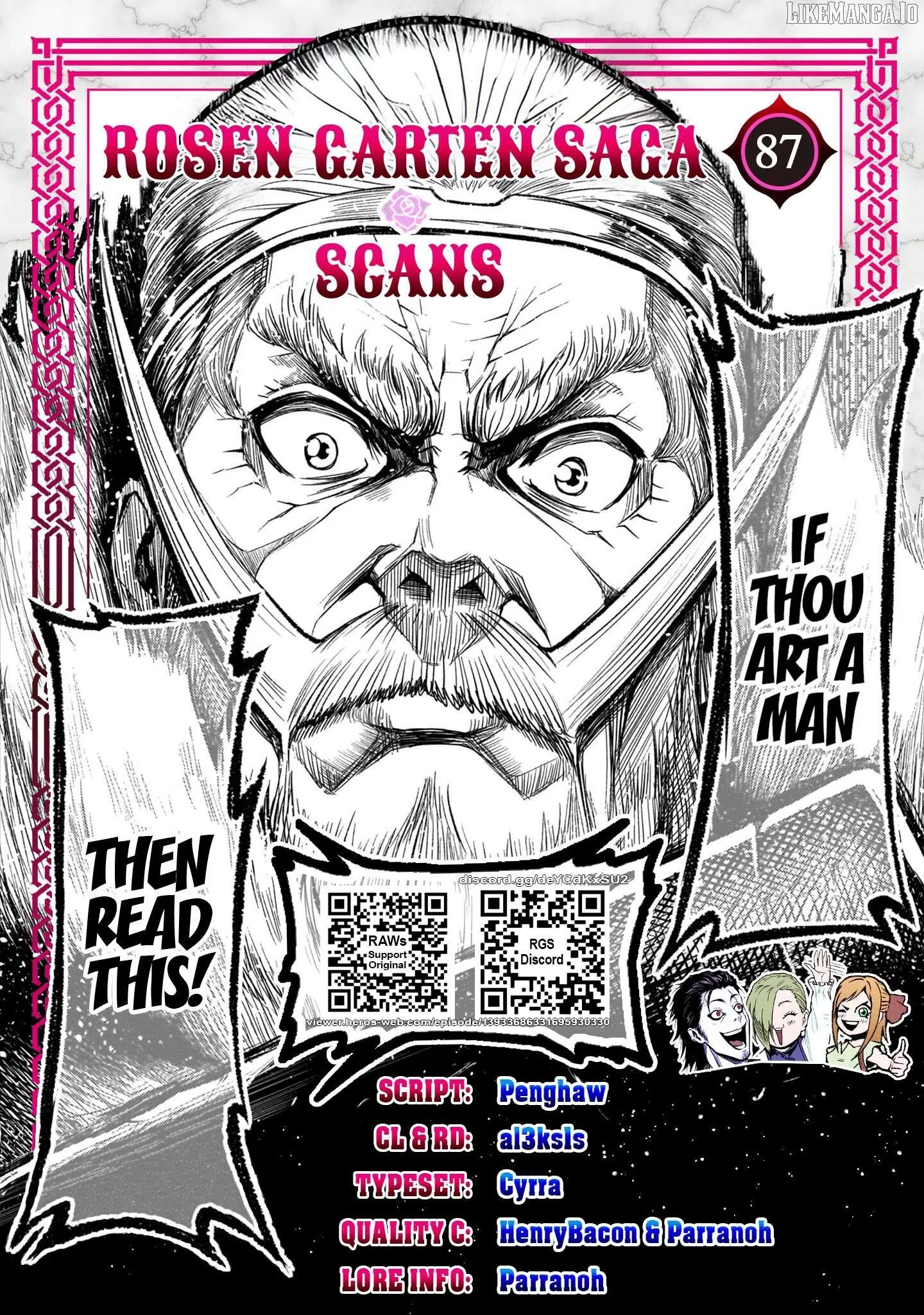 Rosen Garten Saga Chapter 87 page 1