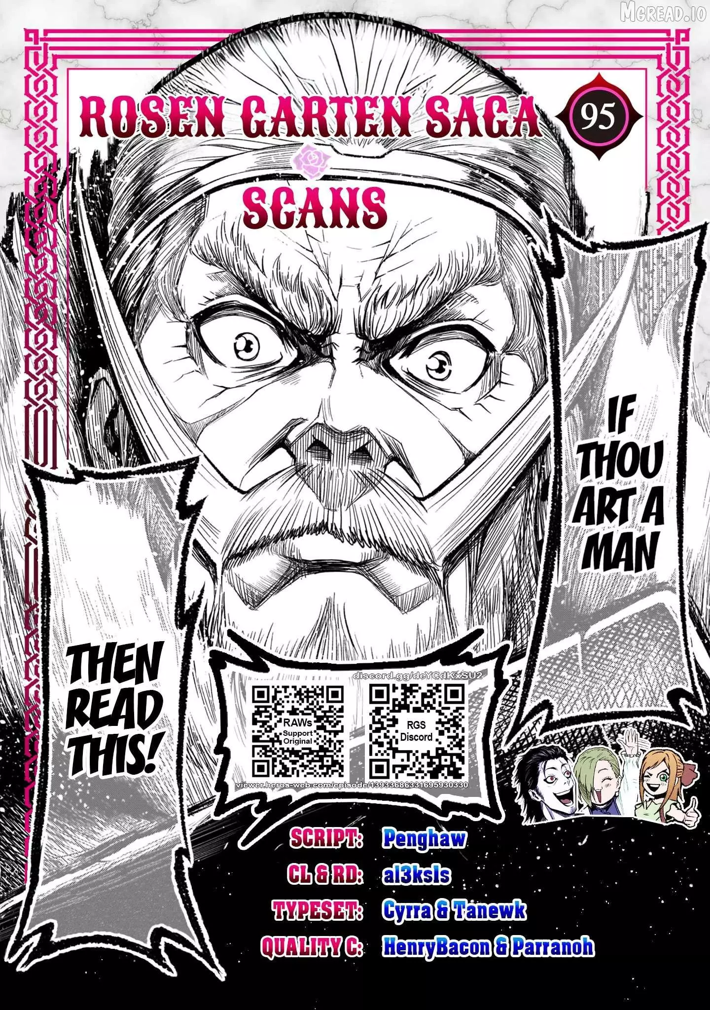 Rosen Garten Saga Chapter 95 page 1