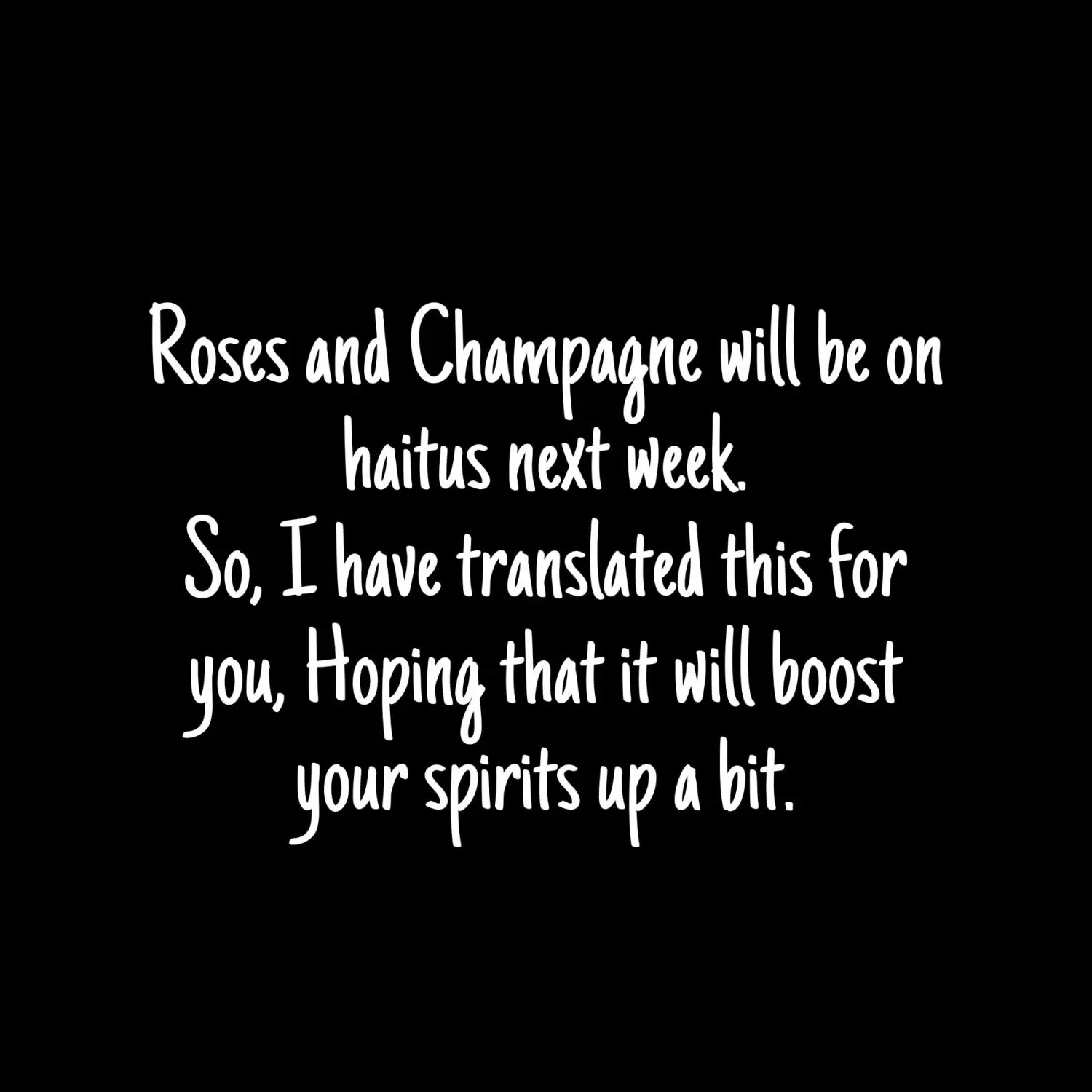 Roses and Champagne Chapter 41.5 page 1