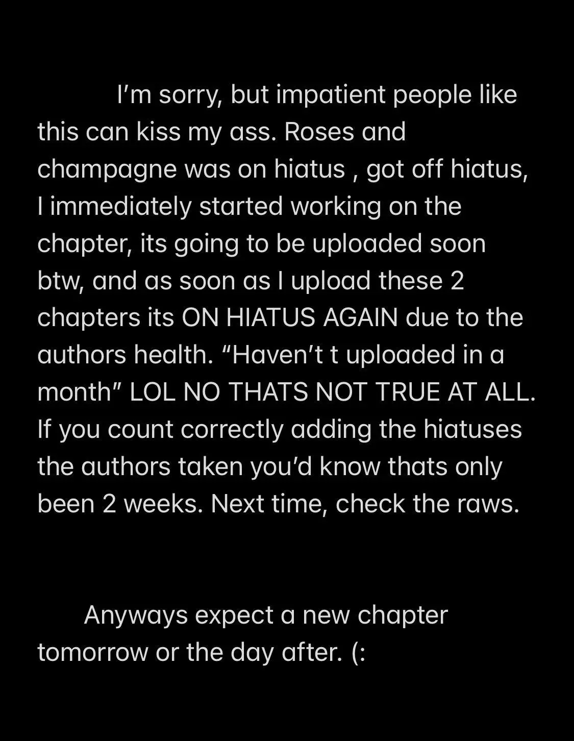 Roses and Champagne Chapter 63.5 page 1