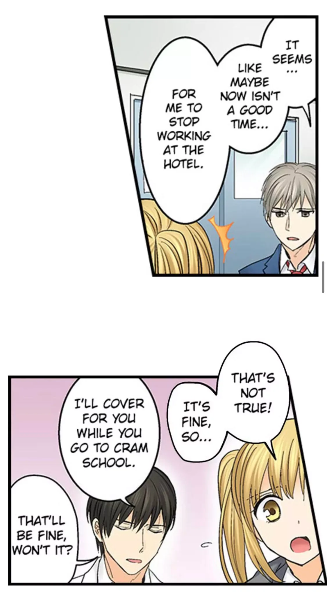 RUNNING A LOVE HOTEL WITH MY MATH TEACHER Chapter 117 page 14