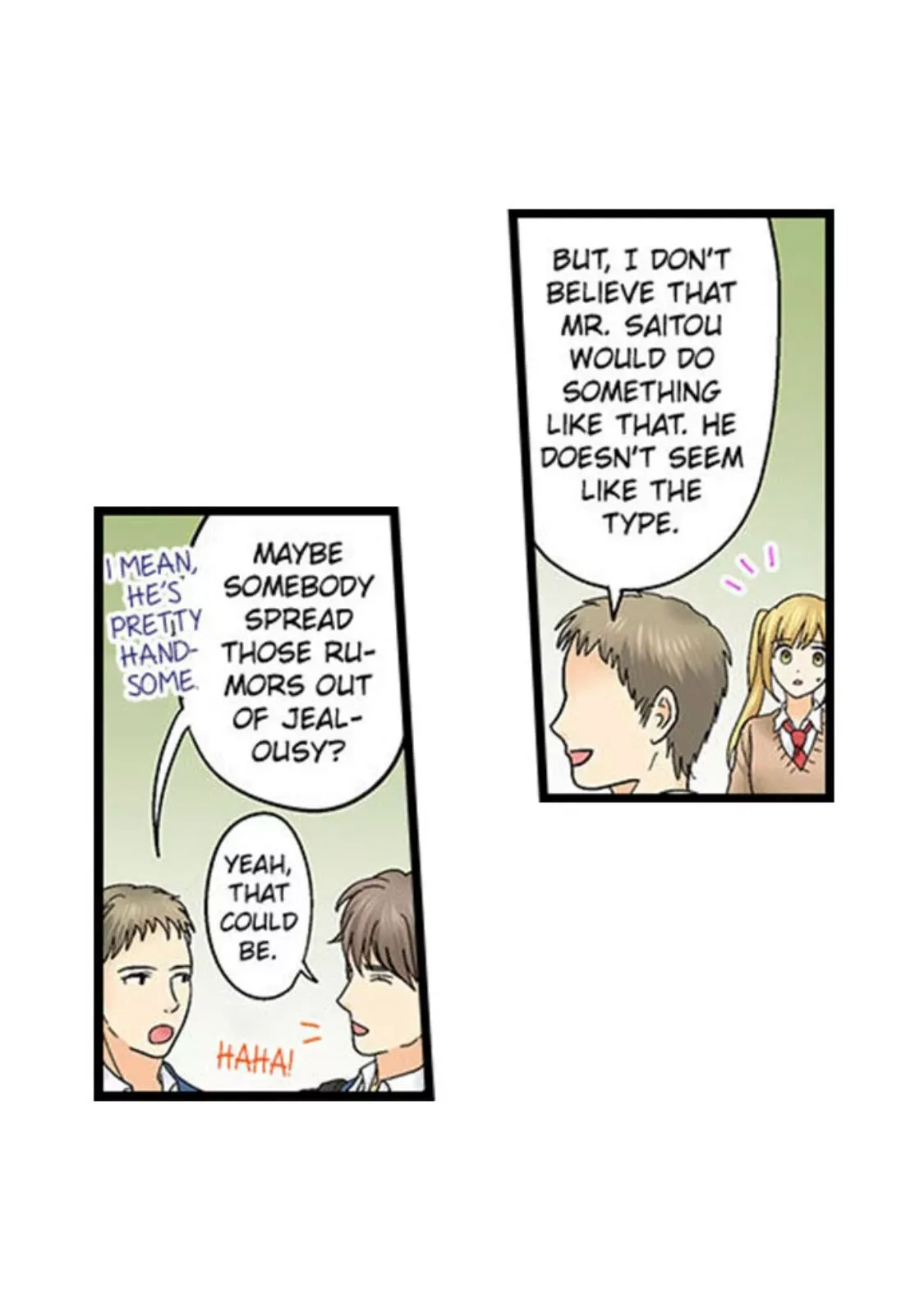 RUNNING A LOVE HOTEL WITH MY MATH TEACHER Chapter 126 page 21