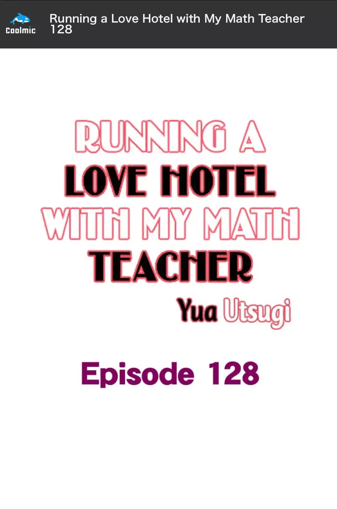 RUNNING A LOVE HOTEL WITH MY MATH TEACHER Chapter 128 page 2