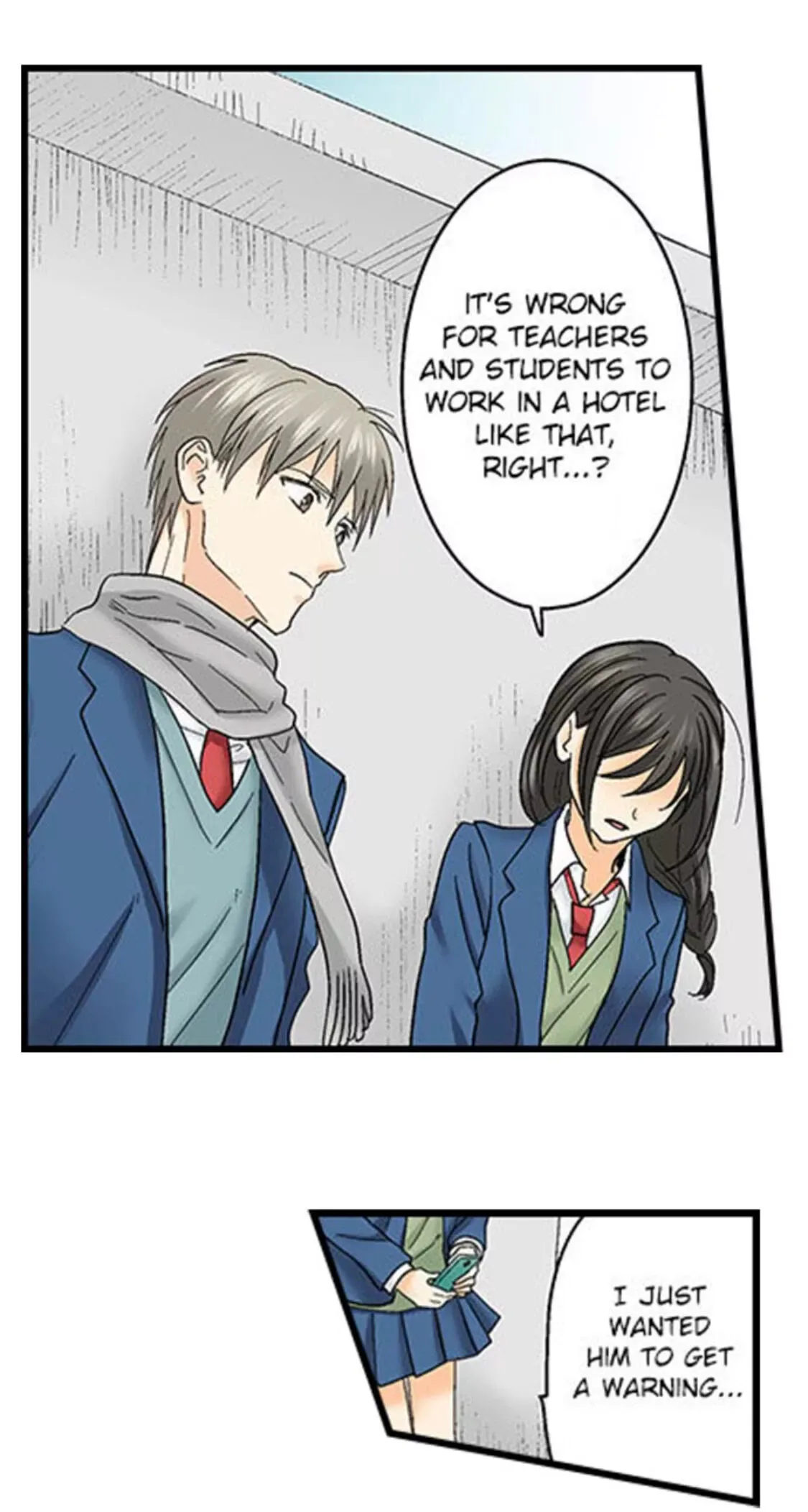 RUNNING A LOVE HOTEL WITH MY MATH TEACHER Chapter 131 page 9
