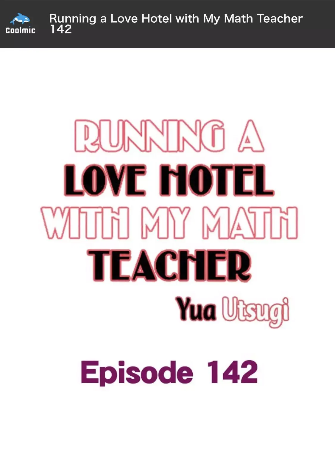 RUNNING A LOVE HOTEL WITH MY MATH TEACHER Chapter 142 page 2