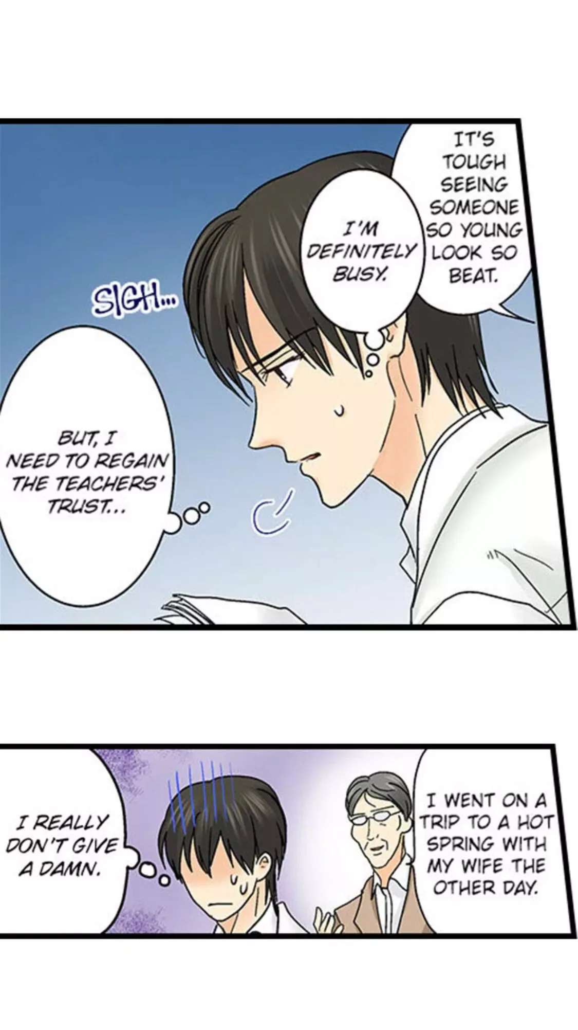 RUNNING A LOVE HOTEL WITH MY MATH TEACHER Chapter 144 page 12