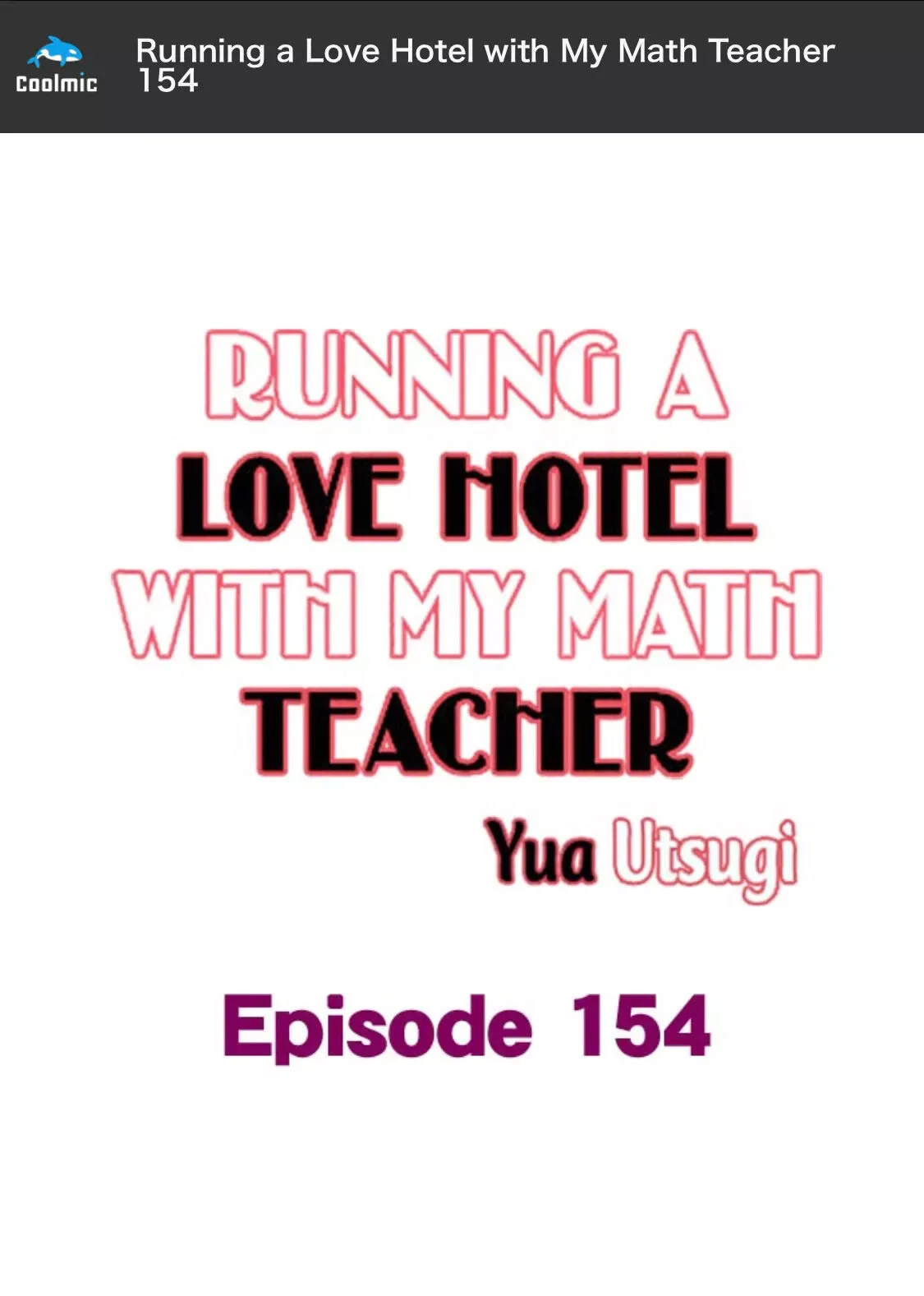 RUNNING A LOVE HOTEL WITH MY MATH TEACHER Chapter 154 page 2