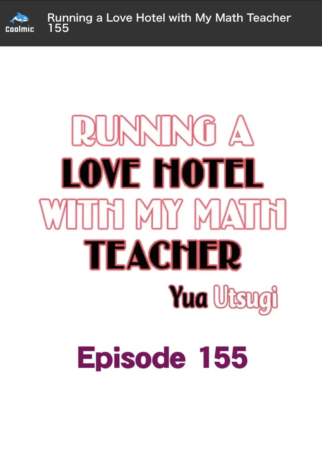 RUNNING A LOVE HOTEL WITH MY MATH TEACHER Chapter 155 page 2