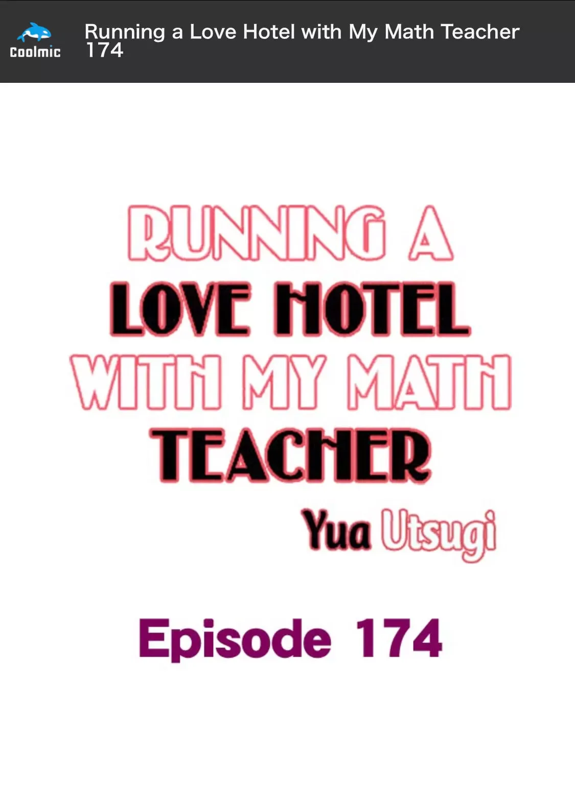 RUNNING A LOVE HOTEL WITH MY MATH TEACHER Chapter 174 page 2