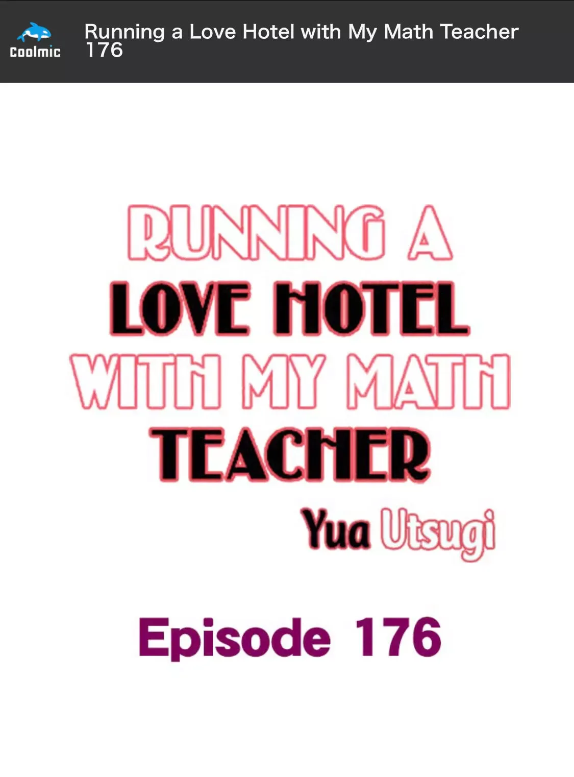 RUNNING A LOVE HOTEL WITH MY MATH TEACHER Chapter 176 page 2