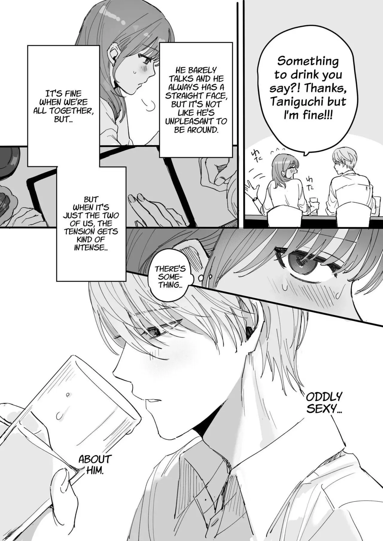S Dazo! Mitai na Fun Iki de Teru Douki no Taniguchi, Do M Rashii?? Chapter 1 page 8