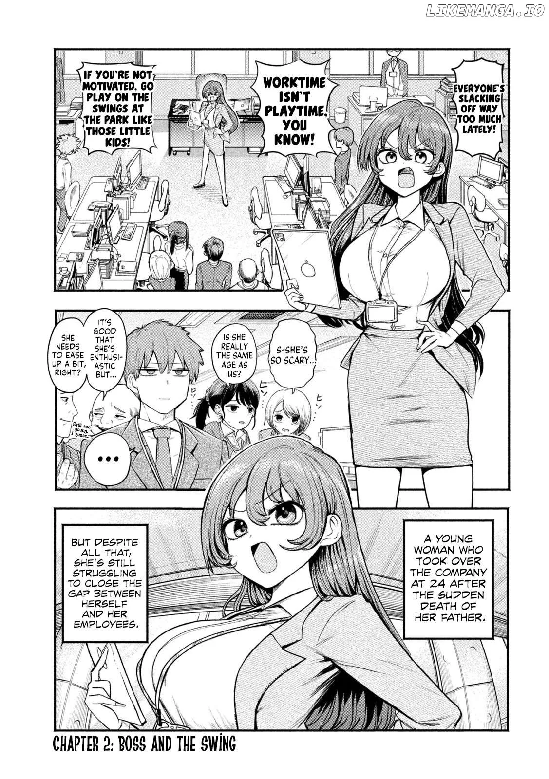 Sachou to Sake to Hoshi Chapter 2 page 1