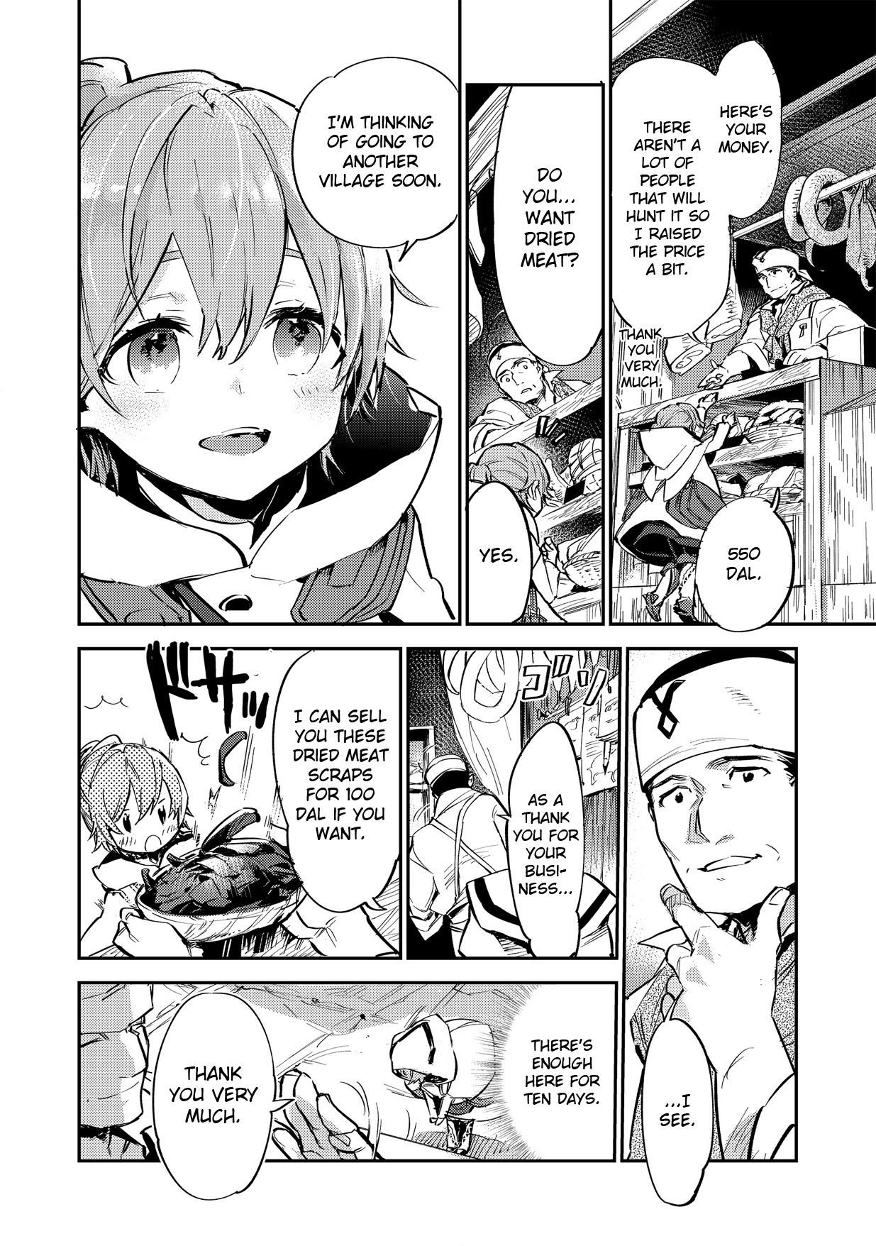 Saijaku Tamer wa Gomi Hiroi no Tabi o Hajimemashita. Chapter 2.1 page 4