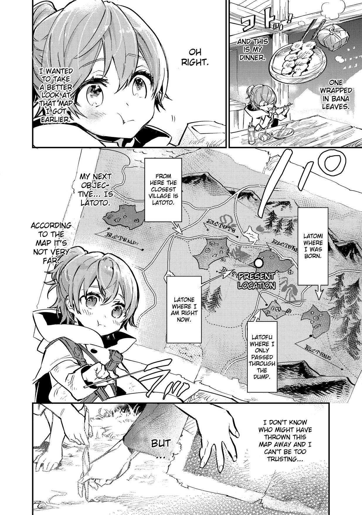 Saijaku Tamer wa Gomi Hiroi no Tabi o Hajimemashita. Chapter 2.1 page 8