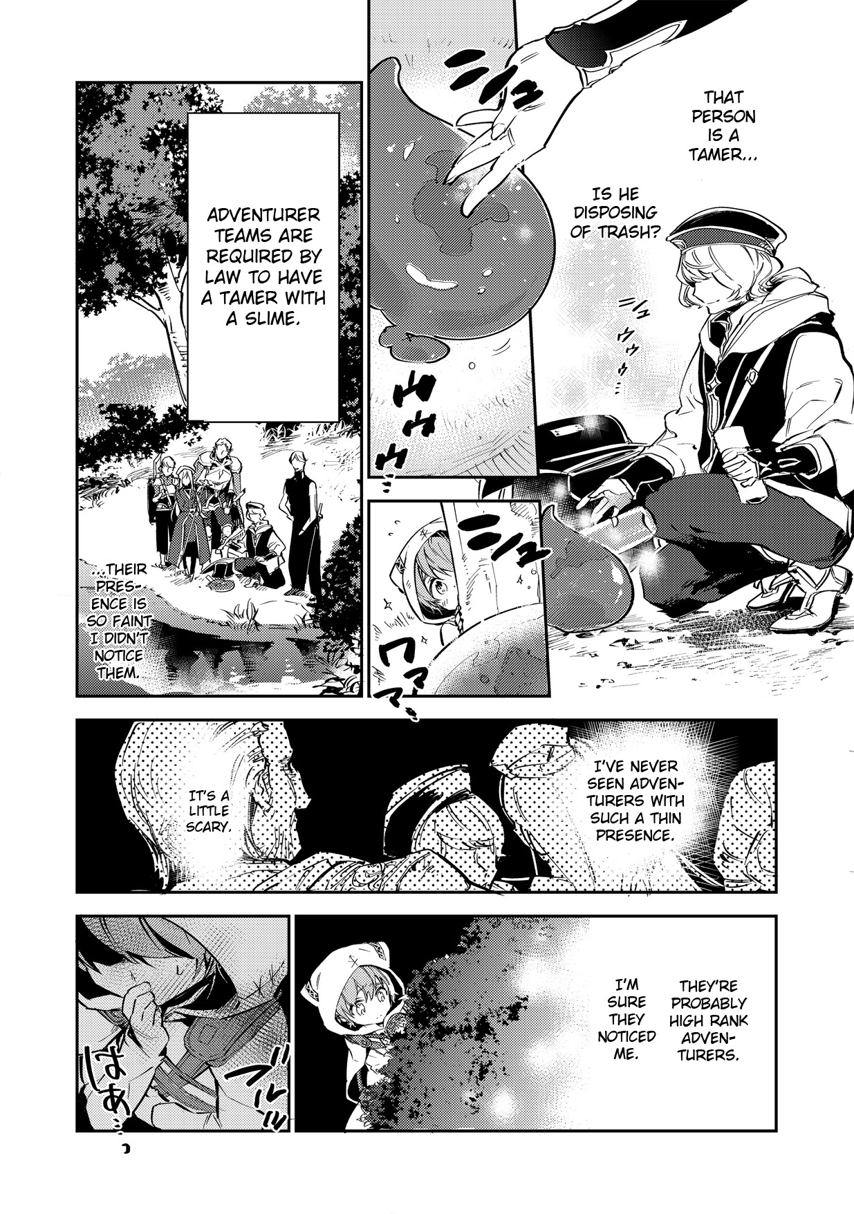 Saijaku Tamer wa Gomi Hiroi no Tabi o Hajimemashita. Chapter 2 page 6