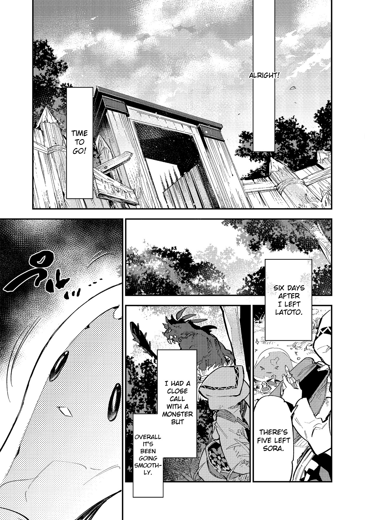 Saijaku Tamer wa Gomi Hiroi no Tabi o Hajimemashita. Chapter 3.1 page 13