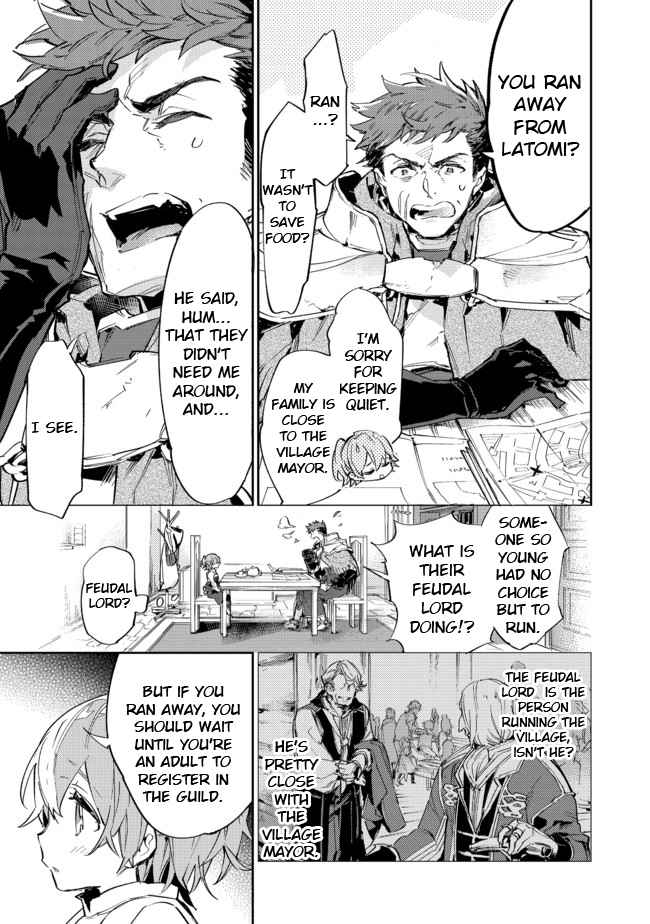 Saijaku Tamer wa Gomi Hiroi no Tabi o Hajimemashita. Chapter 9.1 page 7