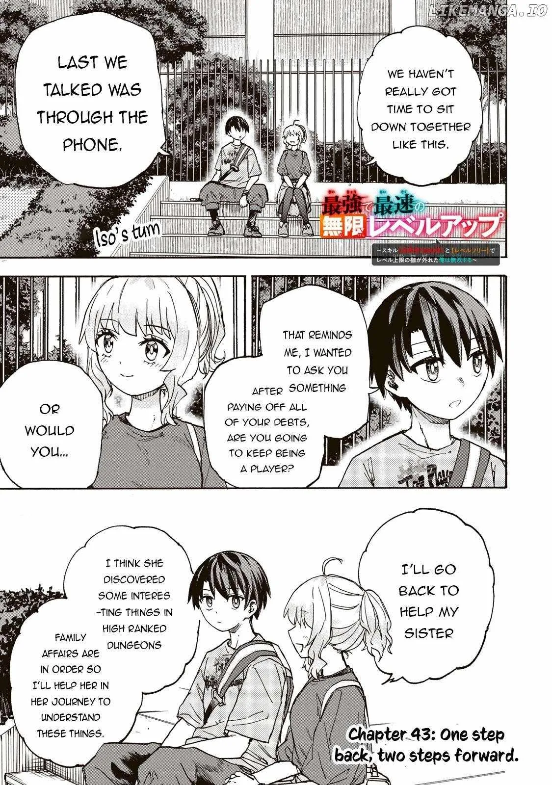 Saikyou de Saisoku no Mugen Level Up Chapter 43 page 2
