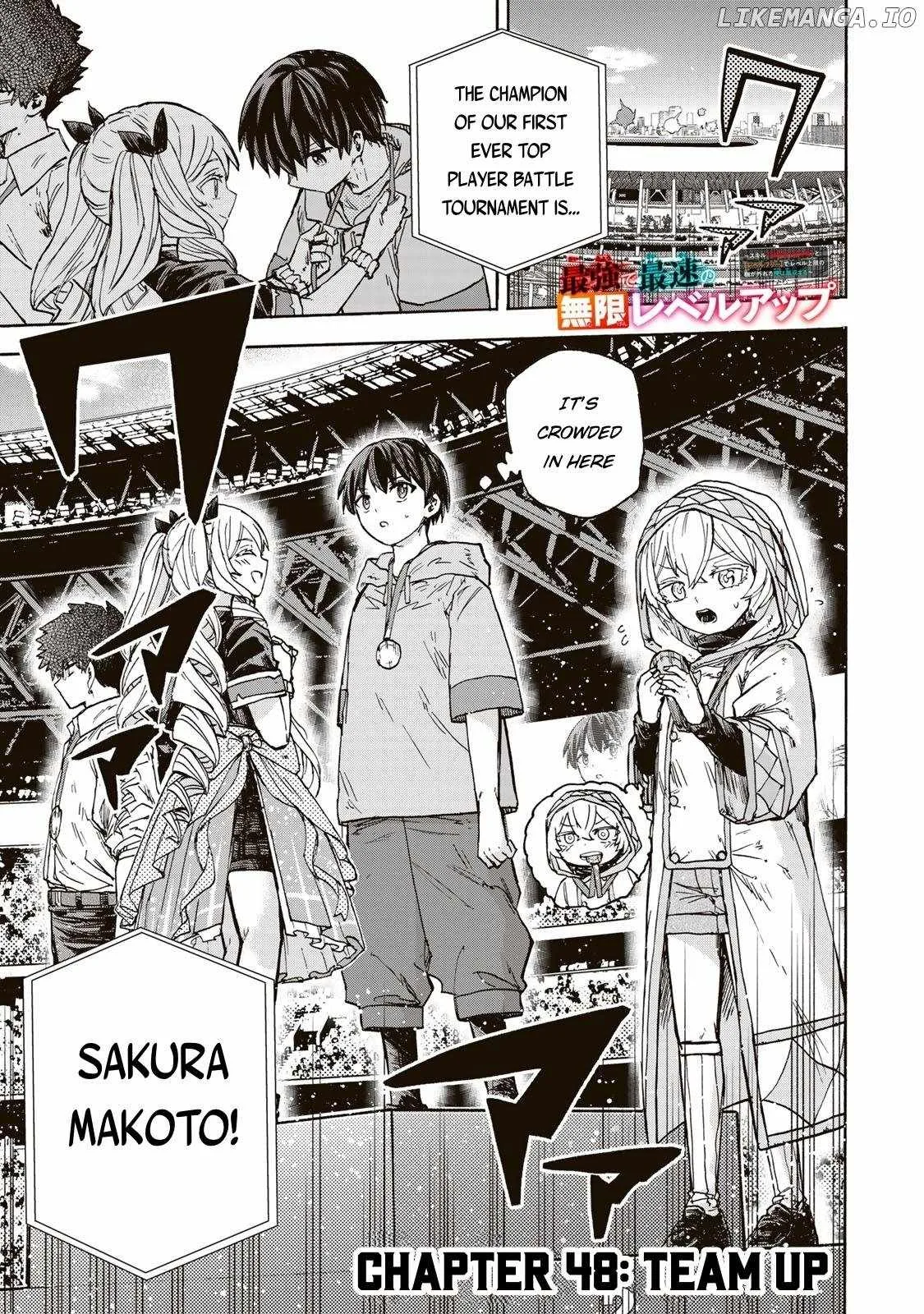 Saikyou de Saisoku no Mugen Level Up Chapter 48 page 2