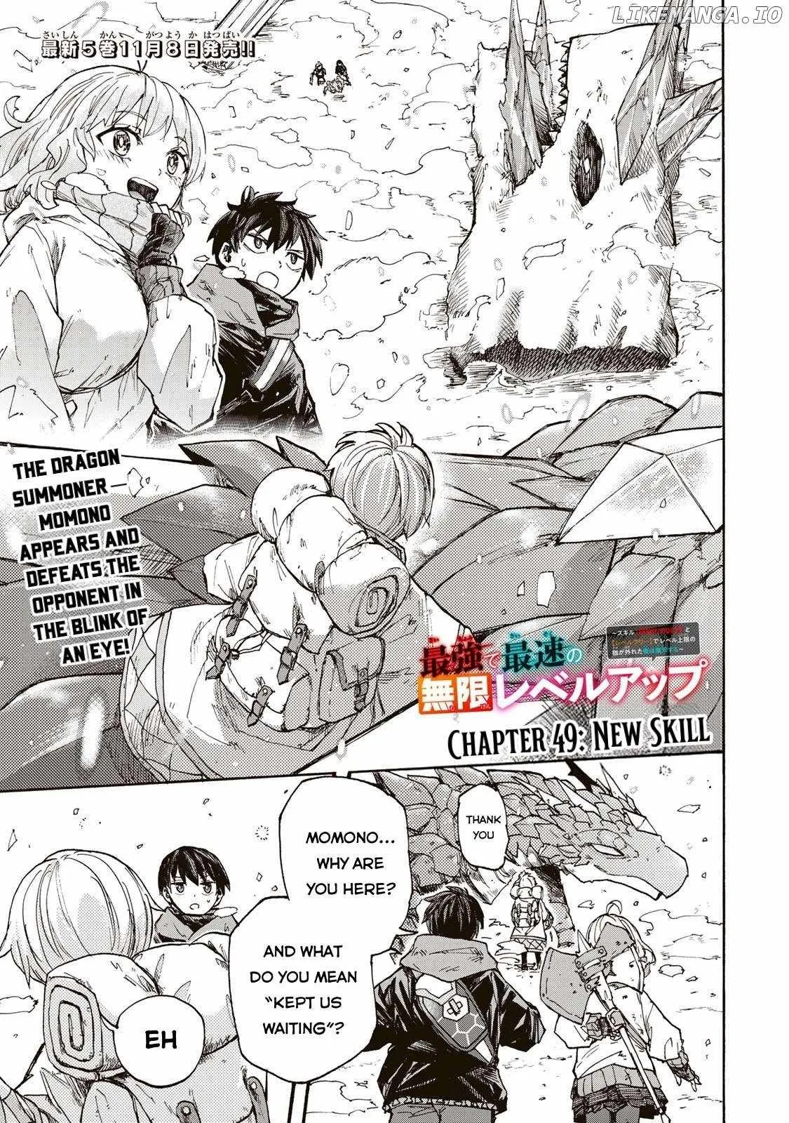 Saikyou de Saisoku no Mugen Level Up Chapter 49 page 2
