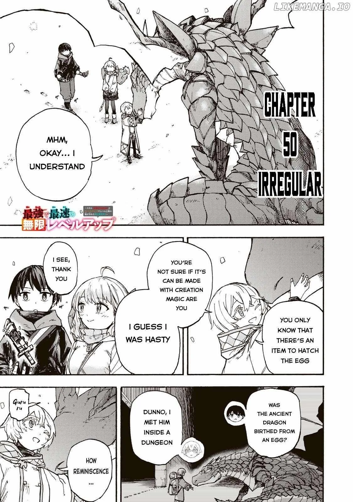 Saikyou de Saisoku no Mugen Level Up Chapter 50 page 2