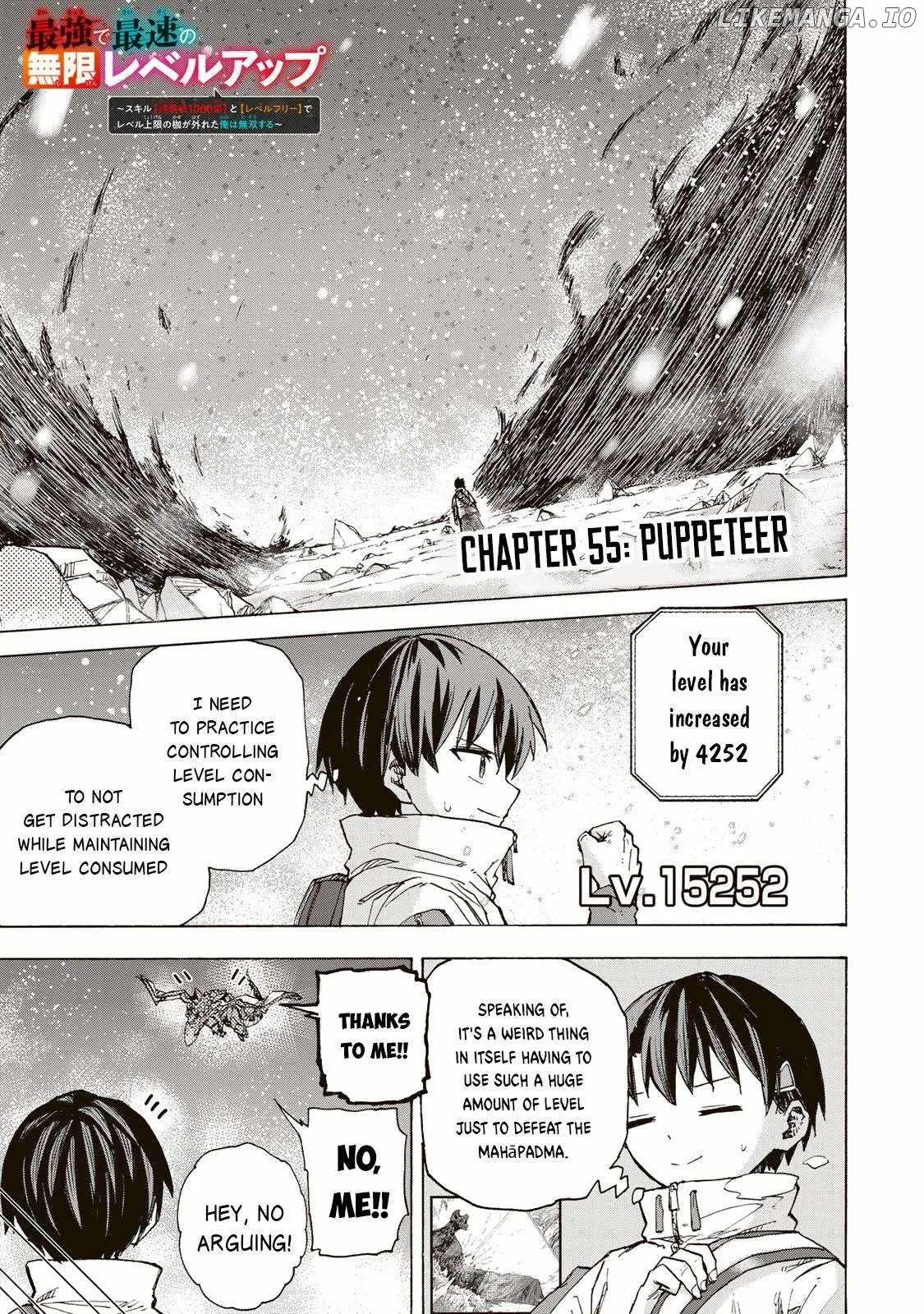 Saikyou de Saisoku no Mugen Level Up Chapter 55 page 2