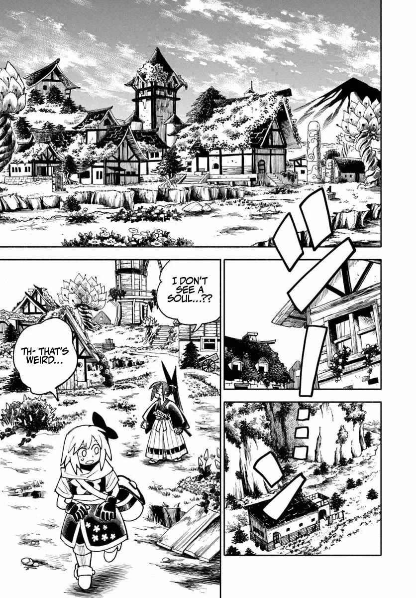 Samurai in Another World Chapter 37.2 page 14