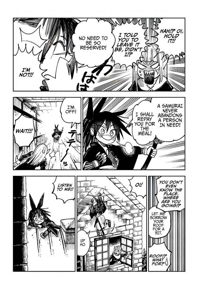Samurai in Another World Chapter 4 page 38